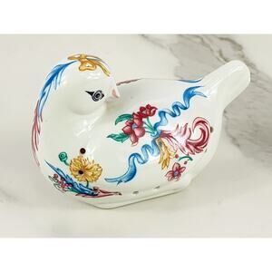 Elizabeth Arden Sachet Pomander Potpourri Holder Bird Shaped 4" Porcelain 90's
